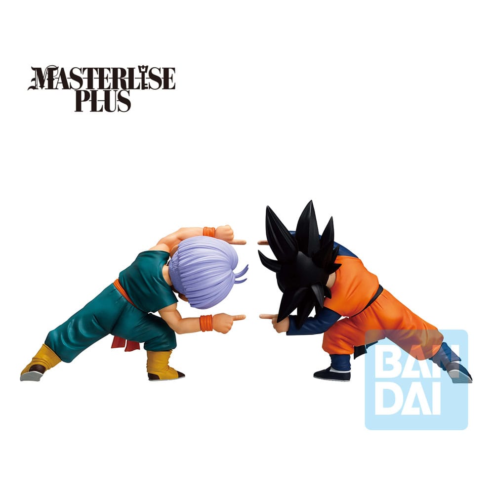 Dragon Ball Z Ichibansho Masterlise statuette PVC Battle of the Super Saiyan Son Goten & Trunks 9 cm