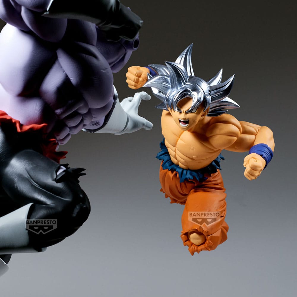 Dragon Ball Super statuette Match Makers Son Goku Ultra Instinct (vs. Jiren) 13 cm