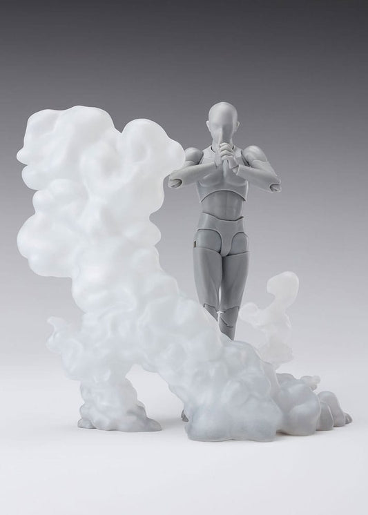 Tamashii Effect accessoire pour figurine Smoke White Version for S.H.Figuarts