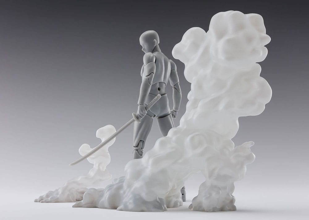 Tamashii Effect accessoire pour figurine Smoke White Version for S.H.Figuarts