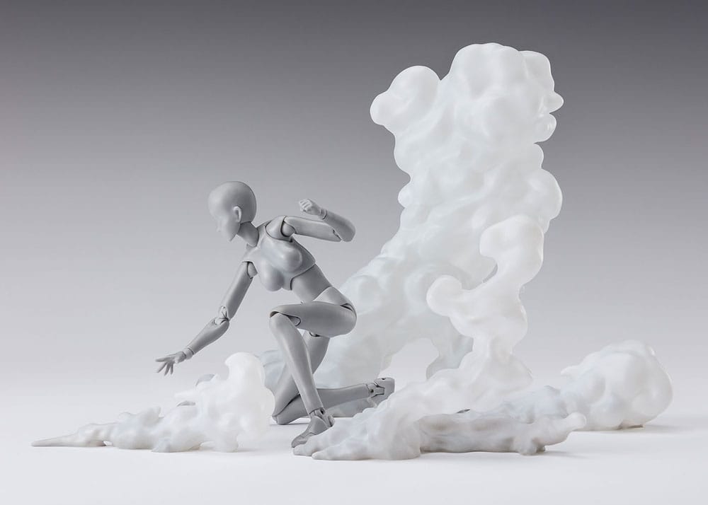 Tamashii Effect accessoire pour figurine Smoke White Version for S.H.Figuarts