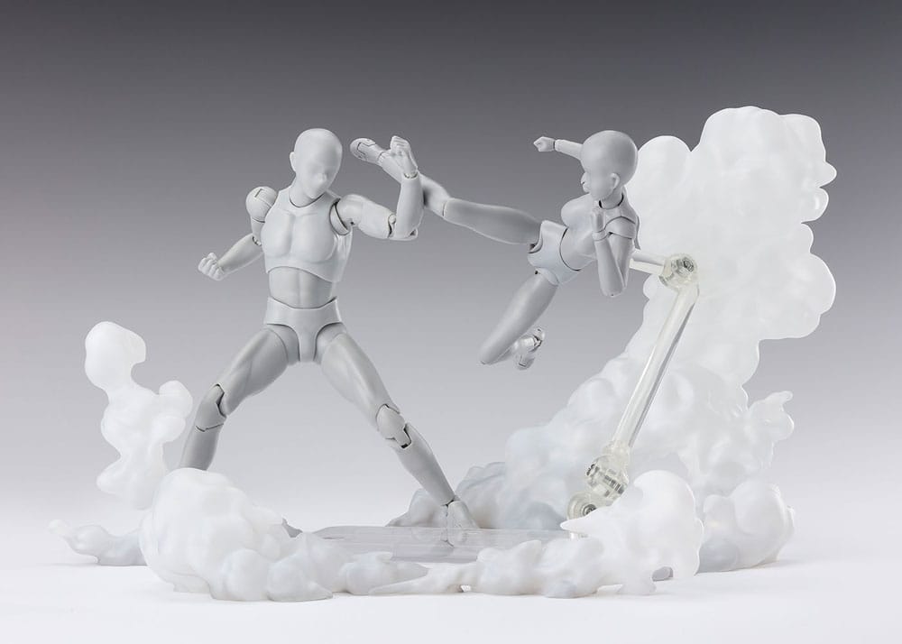 Tamashii Effect accessoire pour figurine Smoke White Version for S.H.Figuarts