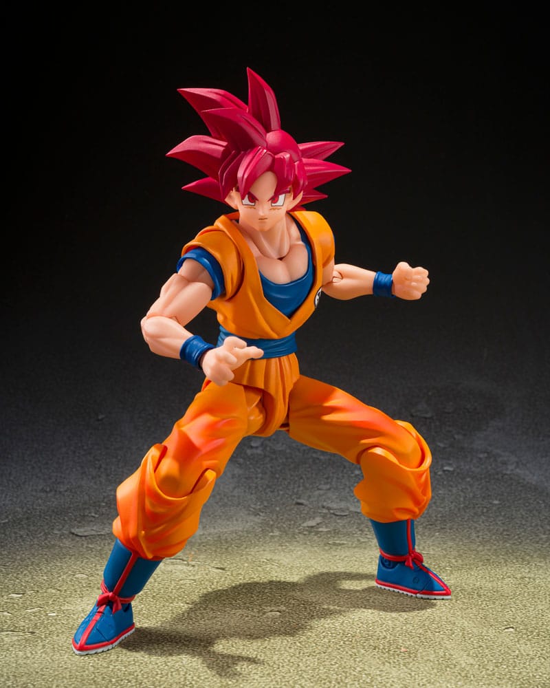 Dragon Ball Super figurine S.H.Figuarts Super Saiyan God Son Goku (God Aura) 15 cm