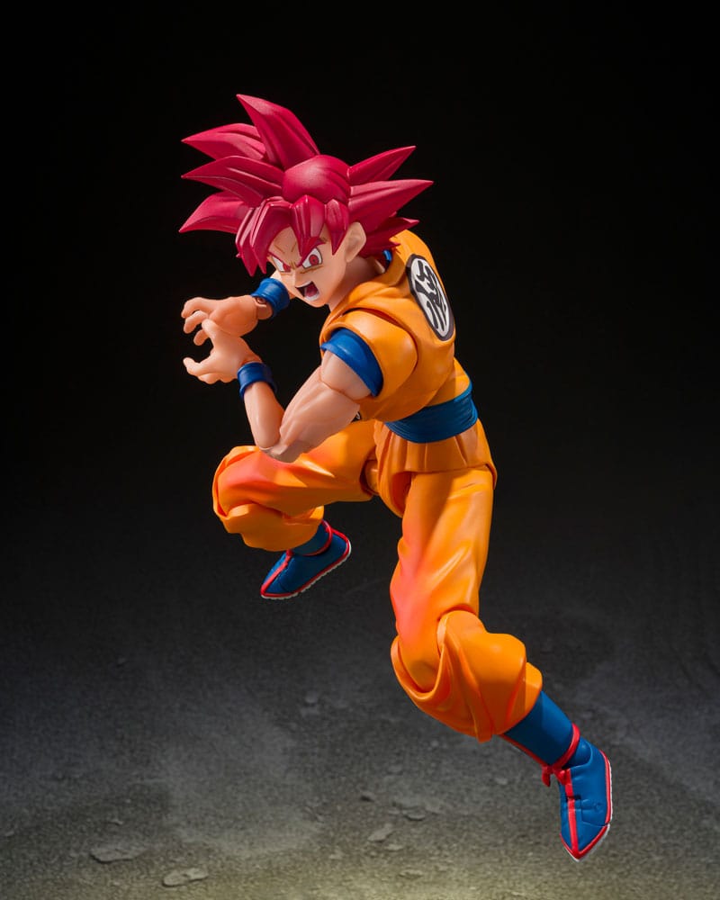 Dragon Ball Super figurine S.H.Figuarts Super Saiyan God Son Goku (God Aura) 15 cm