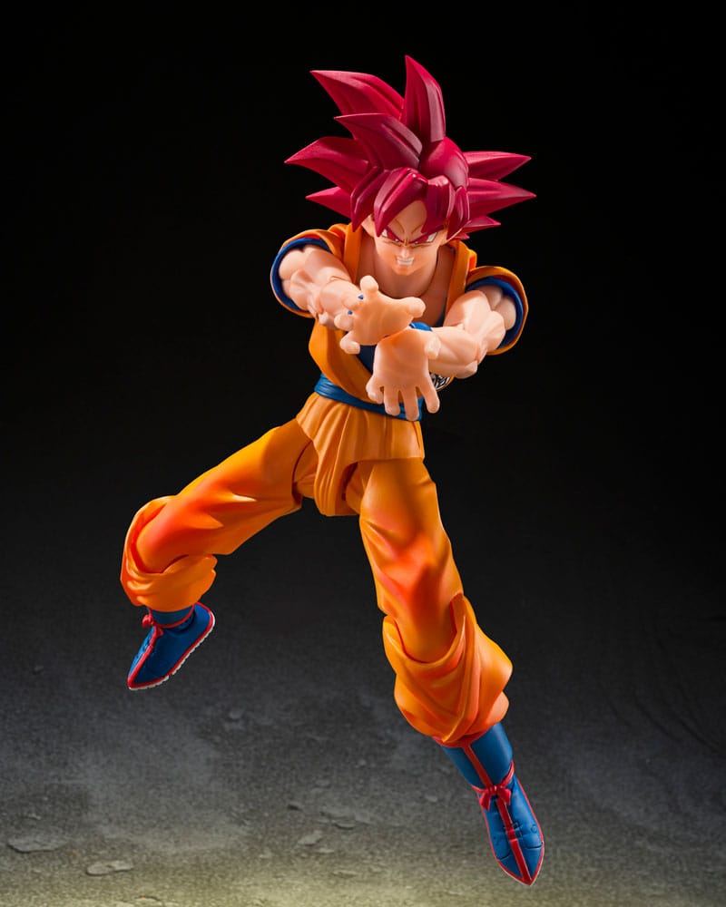 Dragon Ball Super figurine S.H.Figuarts Super Saiyan God Son Goku (God Aura) 15 cm