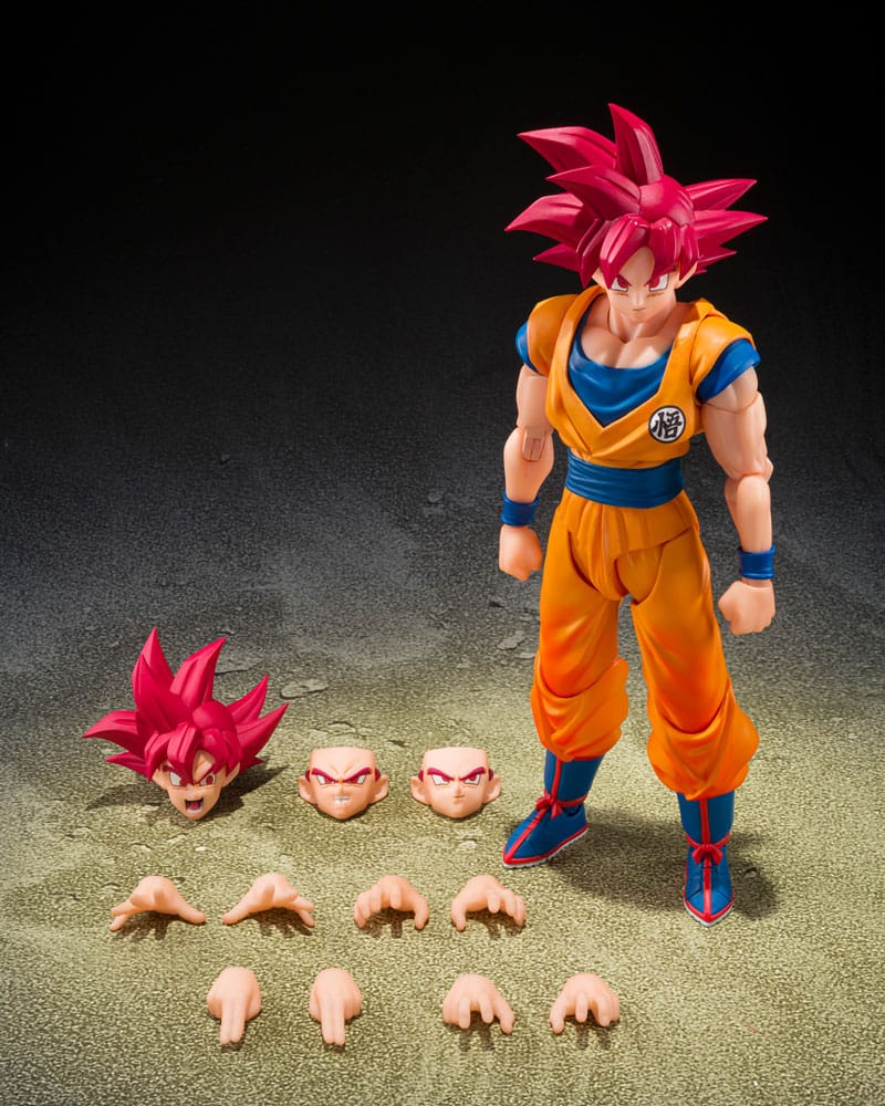 Dragon Ball Super figurine S.H.Figuarts Super Saiyan God Son Goku (God Aura) 15 cm