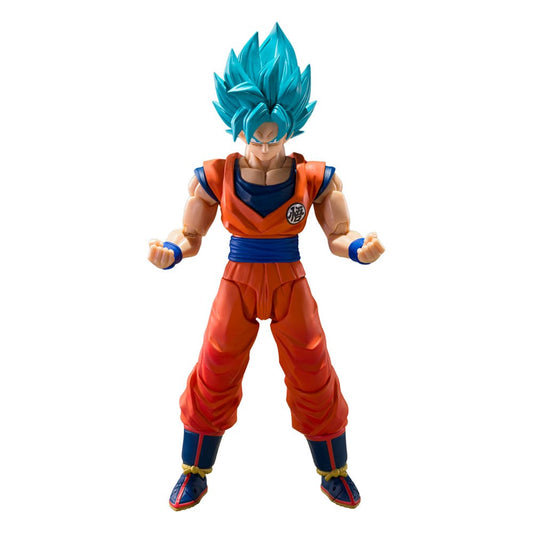 Dragon Ball Super figurine S.H.Figuarts Super Saiyan God Super Son Goku (Blue power transcending Limits) 15 cm