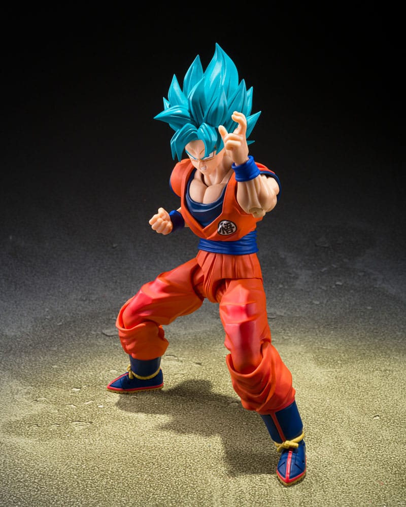 Dragon Ball Super figurine S.H.Figuarts Super Saiyan God Super Son Goku (Blue power transcending Limits) 15 cm