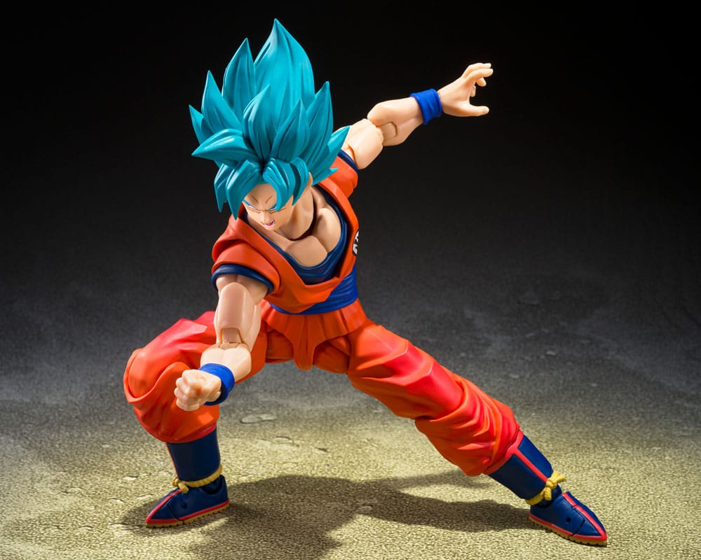 Dragon Ball Super figurine S.H.Figuarts Super Saiyan God Super Son Goku (Blue power transcending Limits) 15 cm