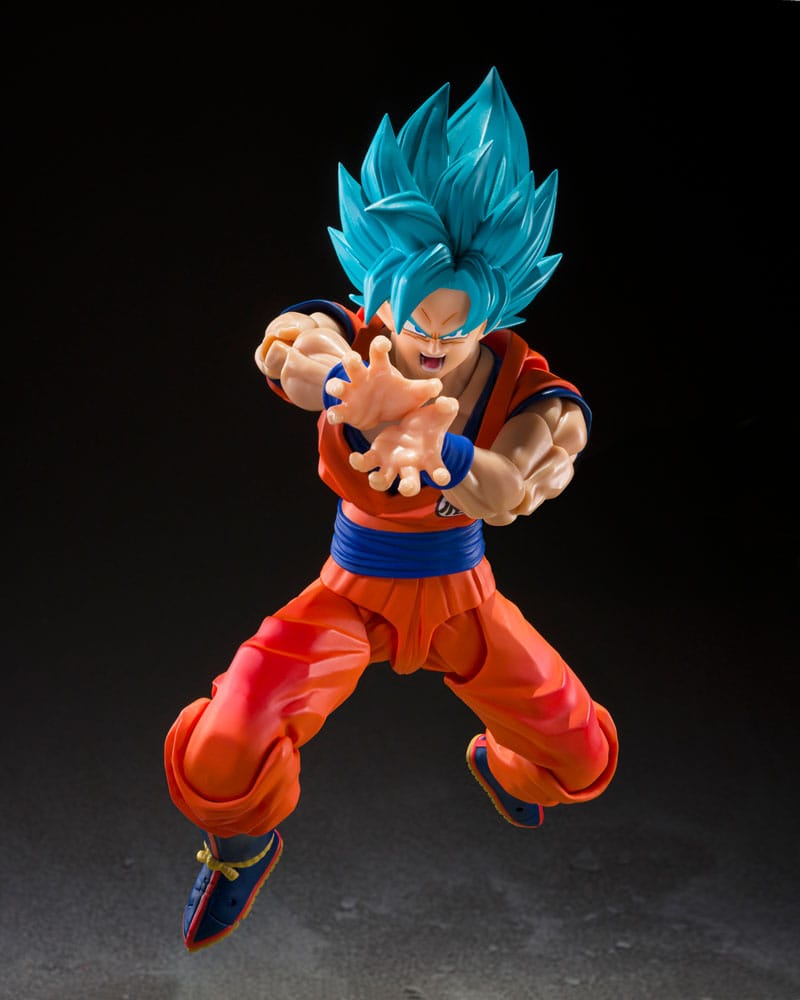 Dragon Ball Super figurine S.H.Figuarts Super Saiyan God Super Son Goku (Blue power transcending Limits) 15 cm