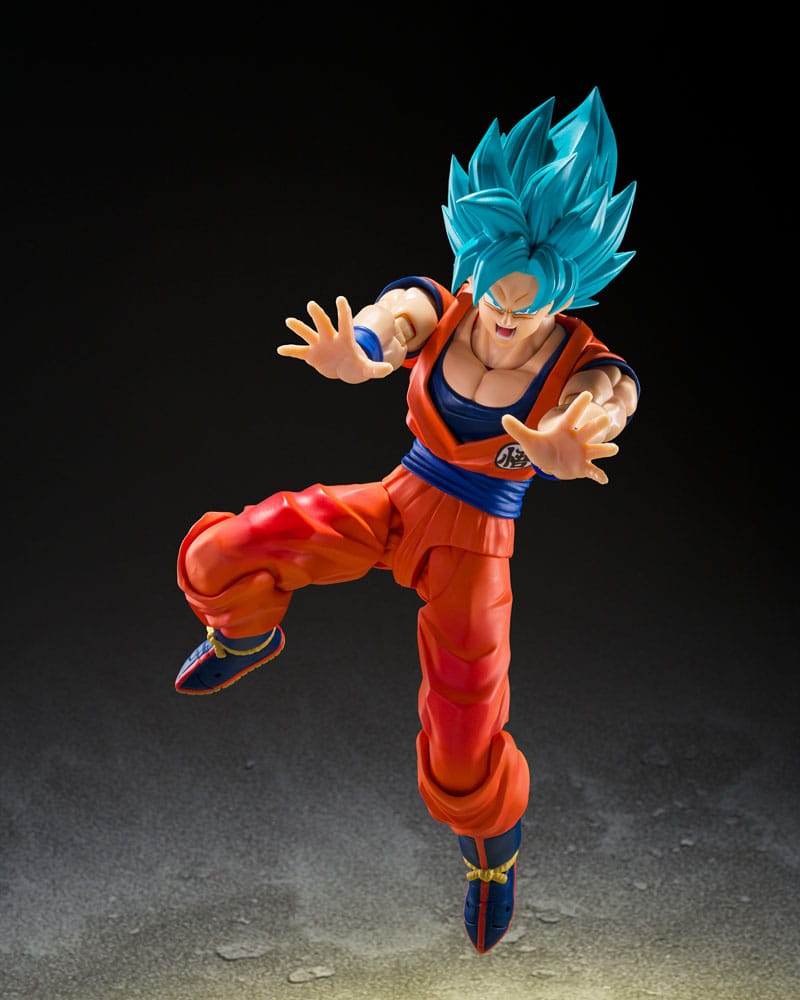 Dragon Ball Super figurine S.H.Figuarts Super Saiyan God Super Son Goku (Blue power transcending Limits) 15 cm