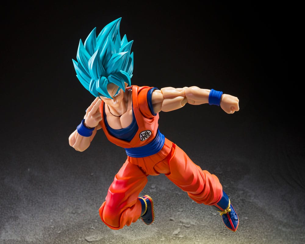 Dragon Ball Super figurine S.H.Figuarts Super Saiyan God Super Son Goku (Blue power transcending Limits) 15 cm