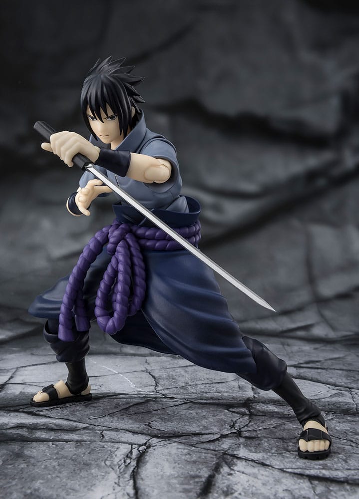 Naruto figurine S.H.Figuarts Sasuke Uchiha Solitary Shinobi 15 cm