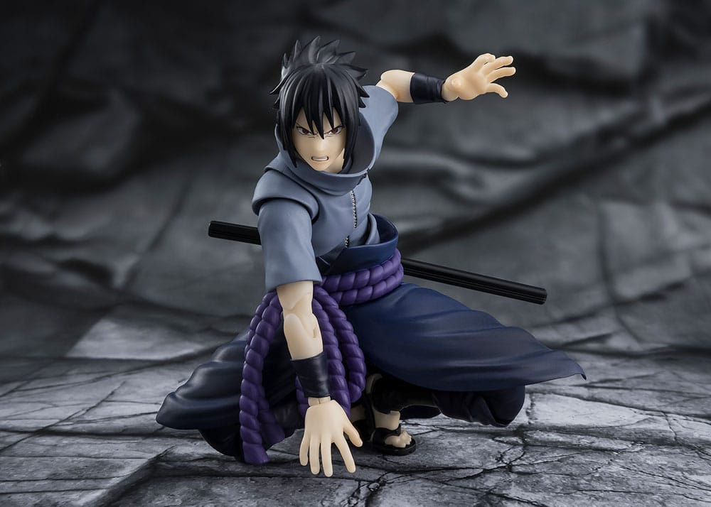 Naruto figurine S.H.Figuarts Sasuke Uchiha Solitary Shinobi 15 cm