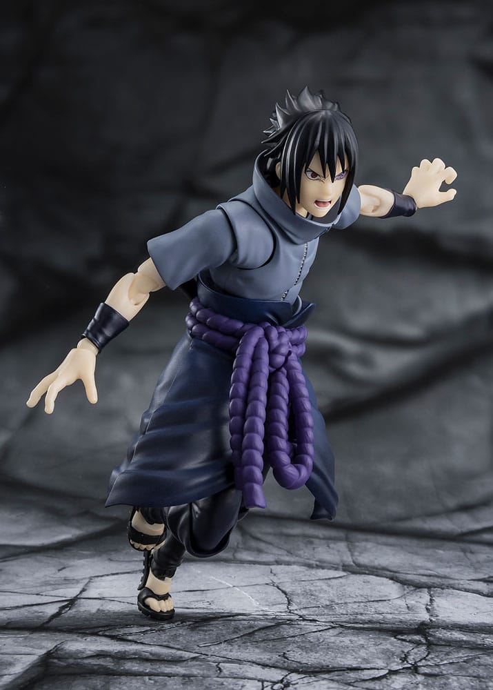 Naruto figurine S.H.Figuarts Sasuke Uchiha Solitary Shinobi 15 cm