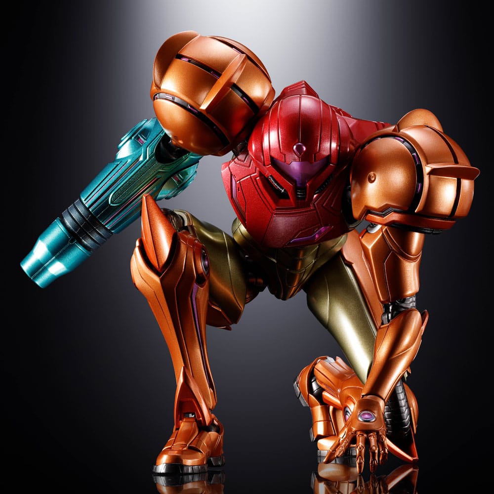 Metroid Prime 4: Beyond figurine Diecast Chogokin Samus Aran LED  21 cm
