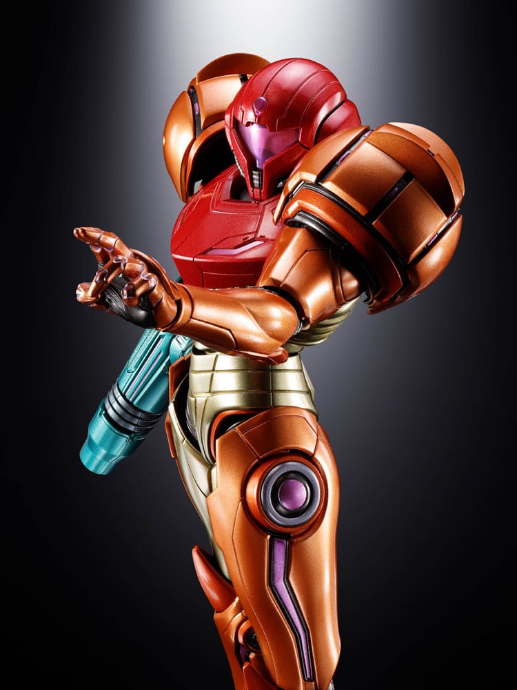 Metroid Prime 4: Beyond figurine Diecast Chogokin Samus Aran LED  21 cm