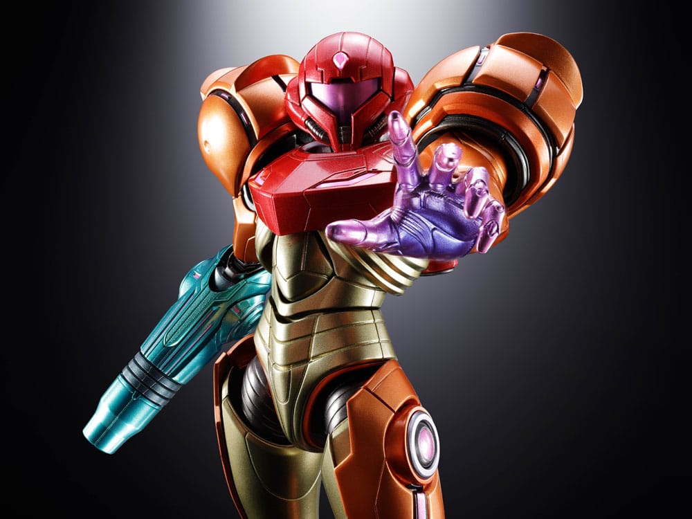 Metroid Prime 4: Beyond figurine Diecast Chogokin Samus Aran LED  21 cm
