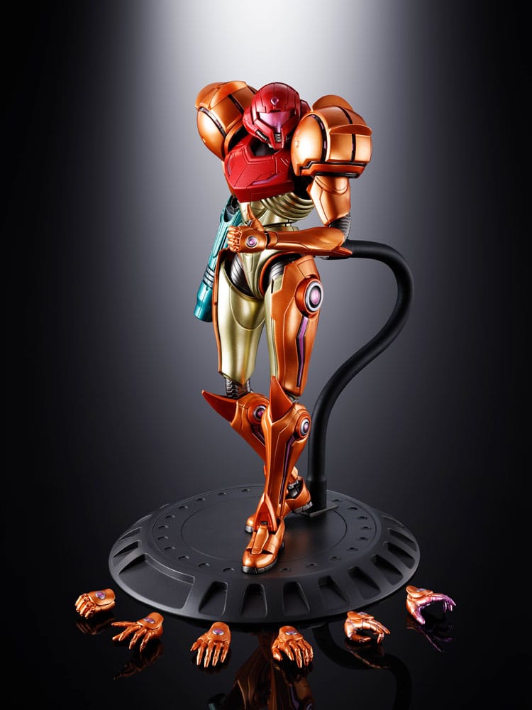 Metroid Prime 4: Beyond figurine Diecast Chogokin Samus Aran LED  21 cm