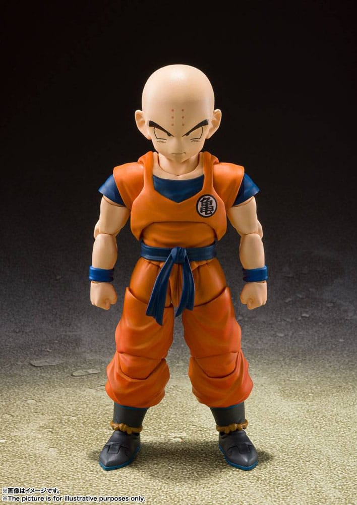 Dragon Ball Z figurine S.H. Figuarts Krillin-Earth's Strongest Man 12 cm