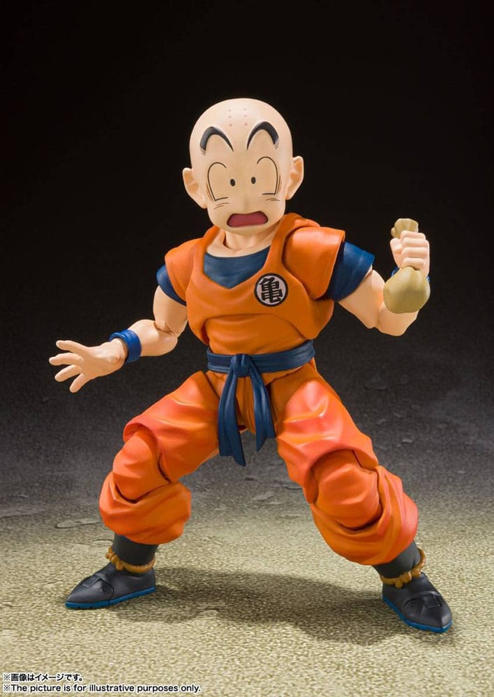 Dragon Ball Z figurine S.H. Figuarts Krillin-Earth's Strongest Man 12 cm