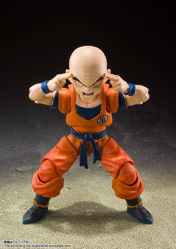 Dragon Ball Z figurine S.H. Figuarts Krillin-Earth's Strongest Man 12 cm