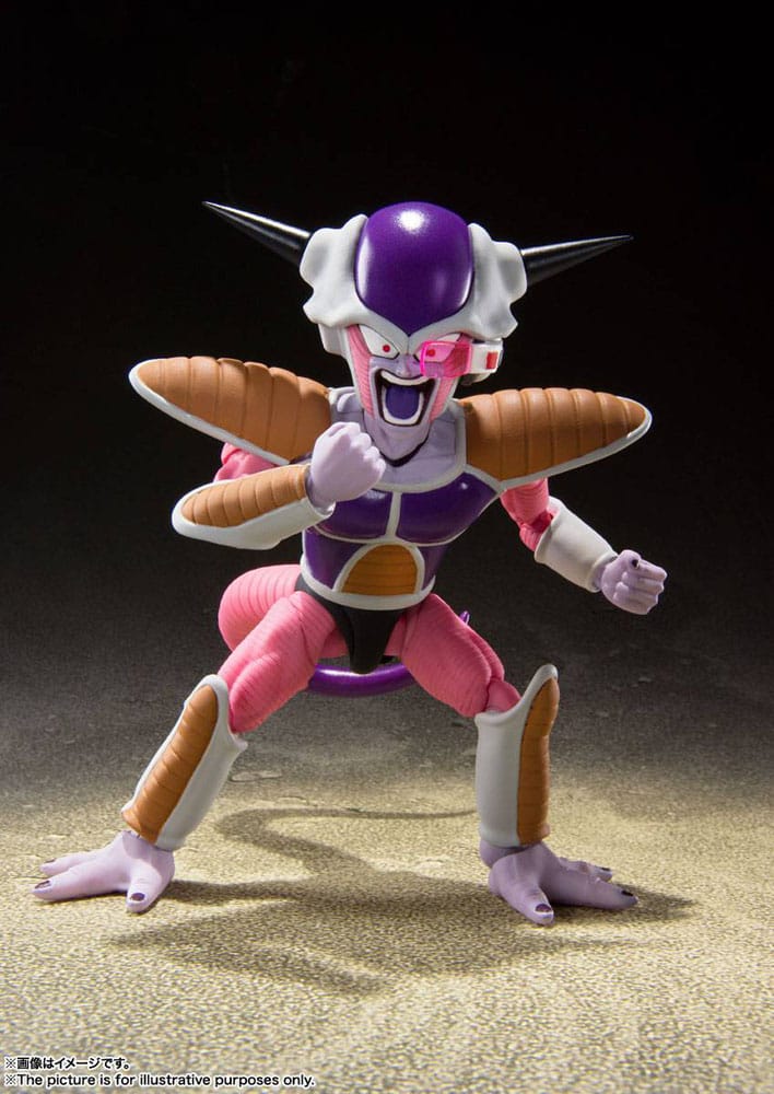 Dragon Ball Z figurine S.H. Figuarts Frieza (First Form) & Frieza Pod Reissue 11 cm