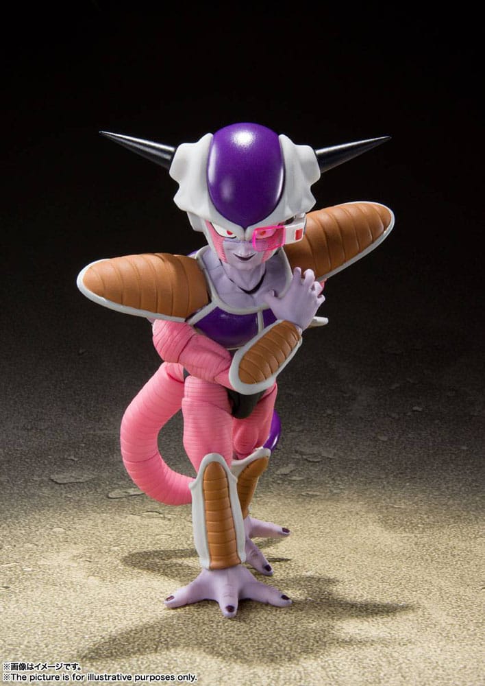 Dragon Ball Z figurine S.H. Figuarts Frieza (First Form) & Frieza Pod Reissue 11 cm
