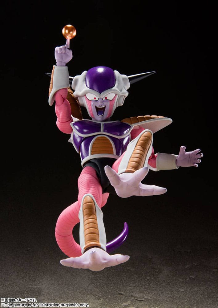 Dragon Ball Z figurine S.H. Figuarts Frieza (First Form) & Frieza Pod Reissue 11 cm
