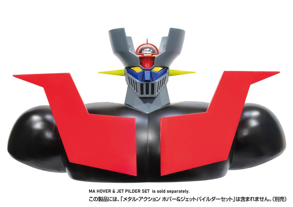 Mazinger Z accessories set figurine Metal Action Hover & Jet Pilder Body Parts 16 cm