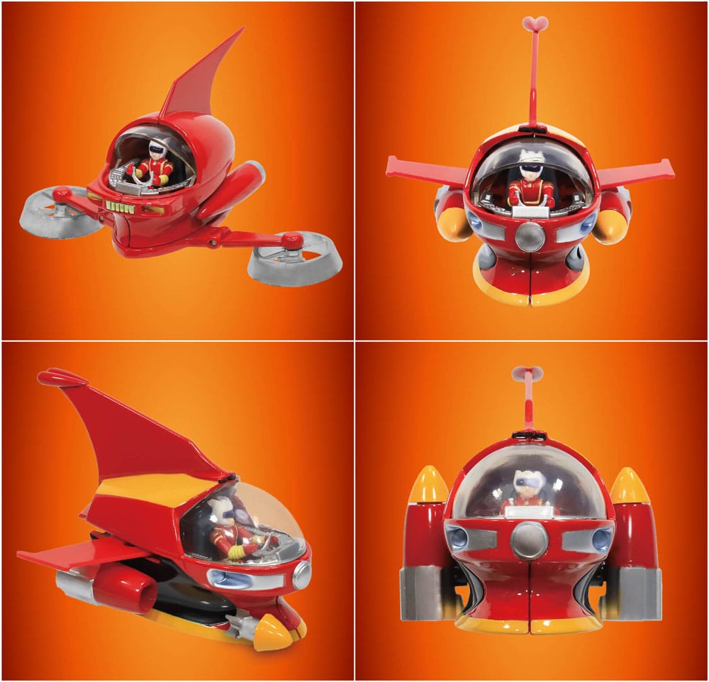 Mazinger Z accessories set figurine Metal Action Hover & Jet Pilder Set 11 cm