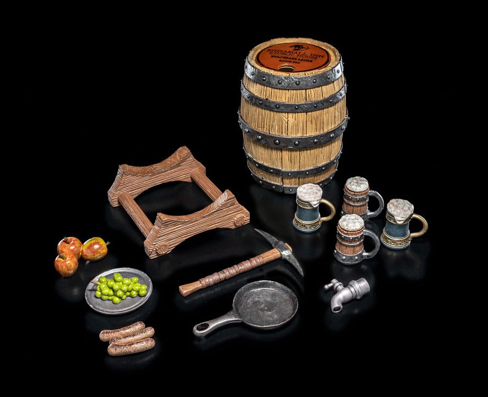 Mythic Legions Horror of Einsamall Zone accessoires pour figurines Einsamall Inn & Public House Accessory Set