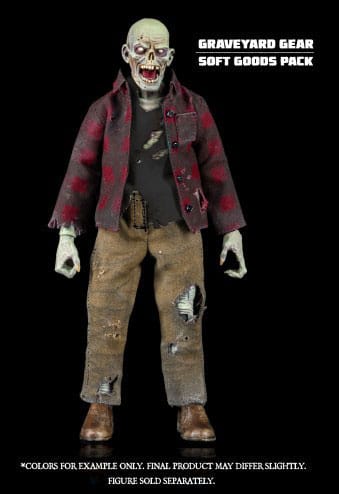 Graveyard Series Zone accessoires pour figurines Worker Zombie Soft Goods Pack