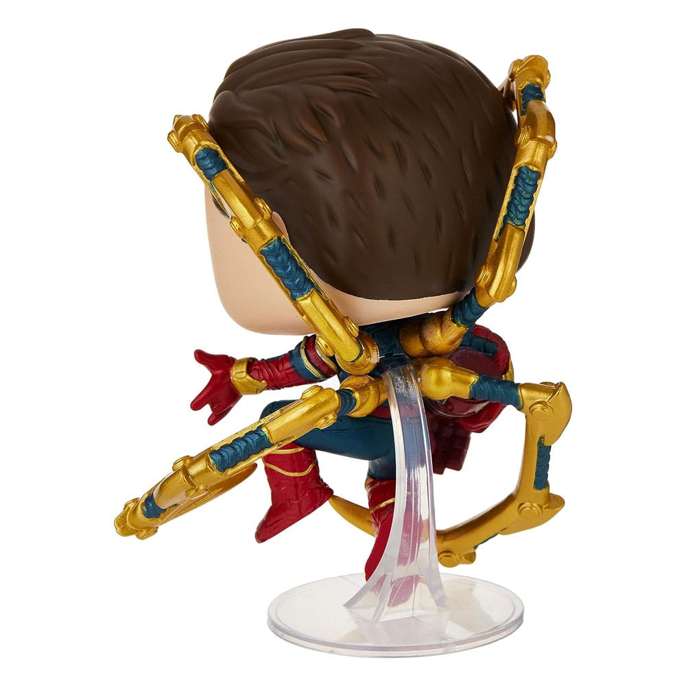 Avengers: Endgame POP! Movies Vinyl Figur Unmasked Spider-Man 9 cm