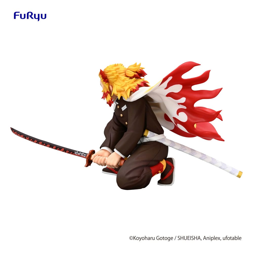Demon Slayer: Kimetsu no Yaiba statuette PVC Noodle Stopper Rengoku Kyojuro Battle Ver. 10 cm