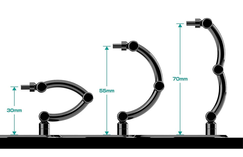 The Simple Stand Mini Nendoroid More pack 4 socles pour mini figurines mini Black