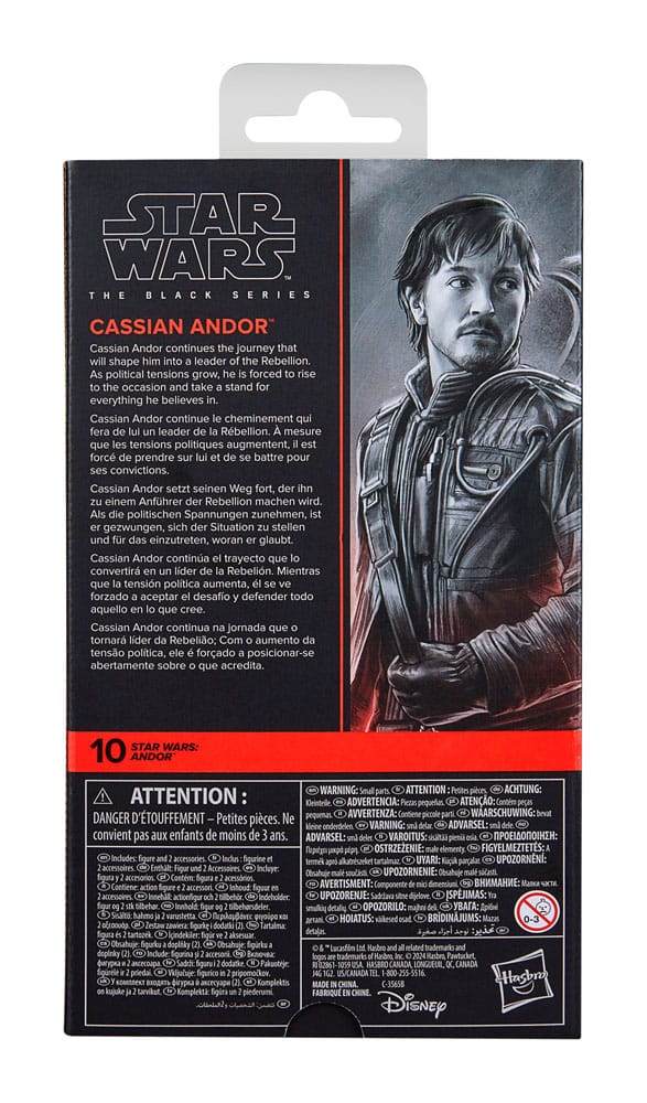 Star Wars: Andor Black Series Actionfigur Cassian Andor 15 cm