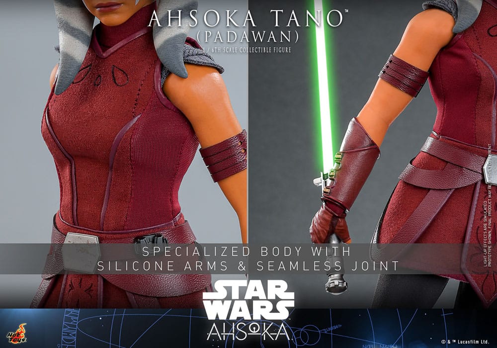 Star Wars: Ahsoka figurine 1/6 Ahsoka Tano (Padawan) 27 cm