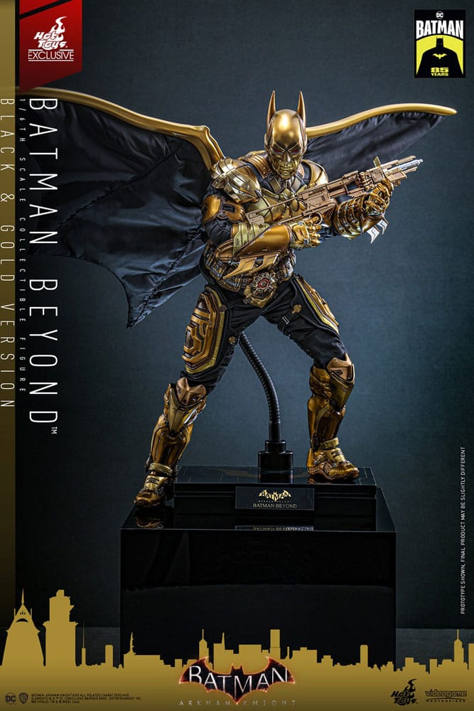 Batman: Arkham Knight figurine Videogame Masterpiece 1/6 Batman Beyond (Black & Gold Version) 32 cm
