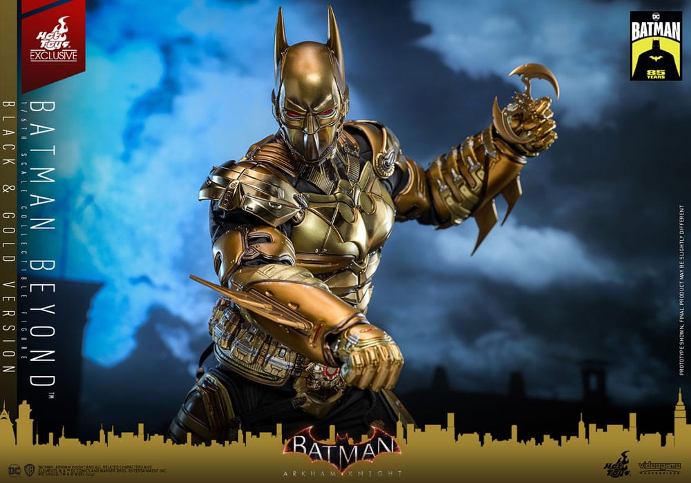 Batman: Arkham Knight figurine Videogame Masterpiece 1/6 Batman Beyond (Black & Gold Version) 32 cm