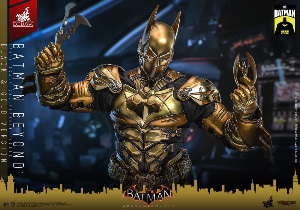 Batman: Arkham Knight figurine Videogame Masterpiece 1/6 Batman Beyond (Black & Gold Version) 32 cm