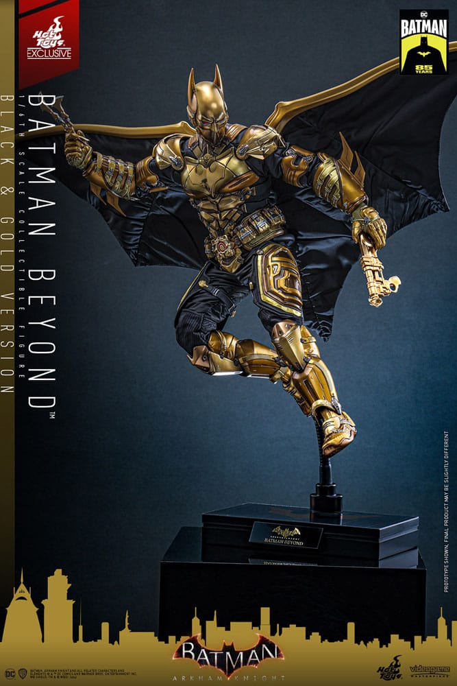 Batman: Arkham Knight figurine Videogame Masterpiece 1/6 Batman Beyond (Black & Gold Version) 32 cm