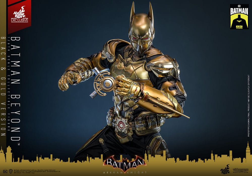 Batman: Arkham Knight figurine Videogame Masterpiece 1/6 Batman Beyond (Black & Gold Version) 32 cm