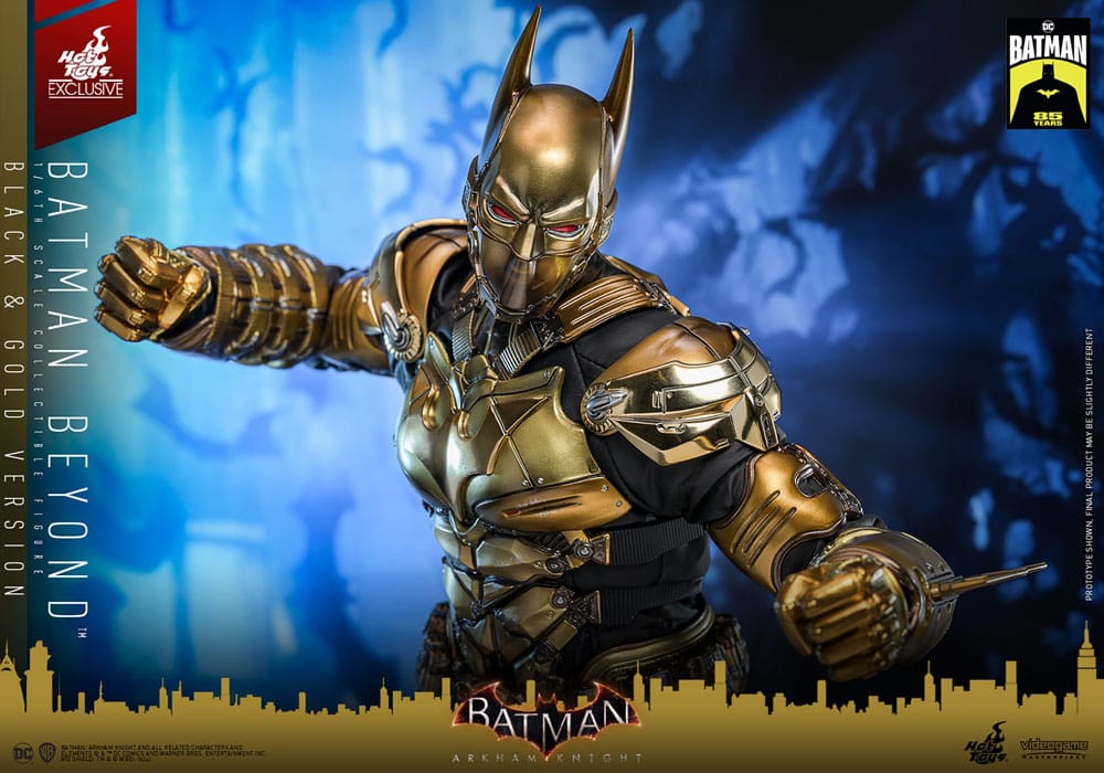 Batman: Arkham Knight figurine Videogame Masterpiece 1/6 Batman Beyond (Black & Gold Version) 32 cm