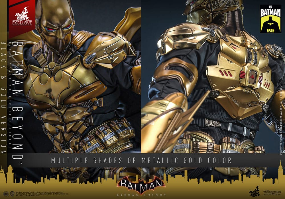 Batman: Arkham Knight figurine Videogame Masterpiece 1/6 Batman Beyond (Black & Gold Version) 32 cm