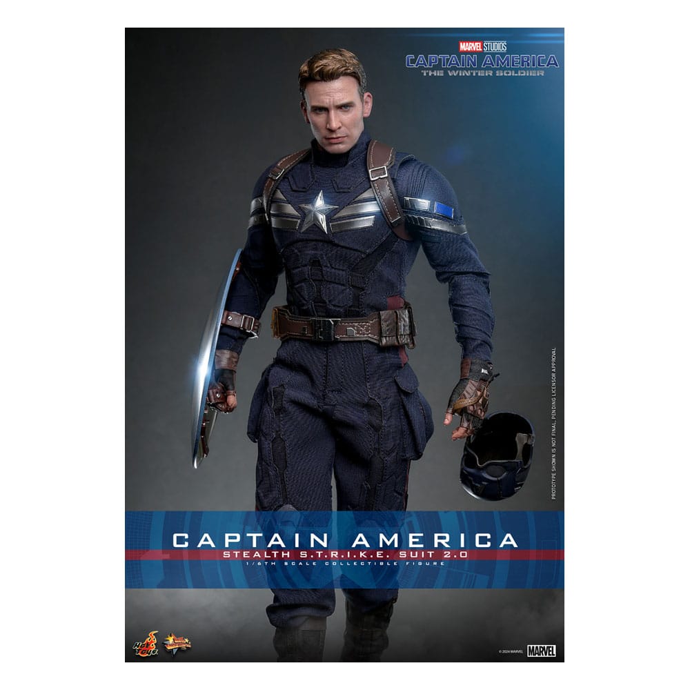 The Return of the First Avenger Movie Masterpiece Actionfigur 1/6 Captain America (Stealth S.T.R.I.K.E. Suit) 2.0 31 cm