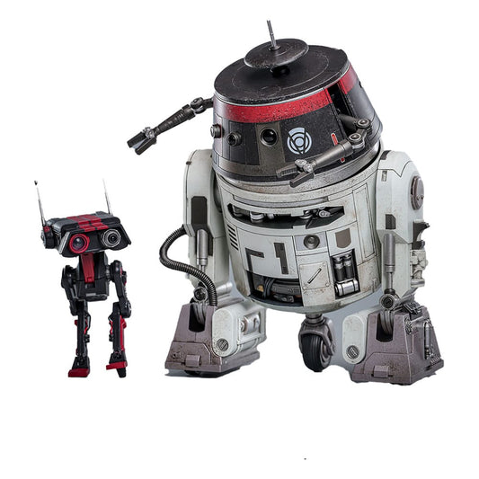 Star Wars figurine set 1/6 Chopper (C1-10P&trade;) & BD-1&trade; (Imperial Disguise) 18 cm & 8 cm