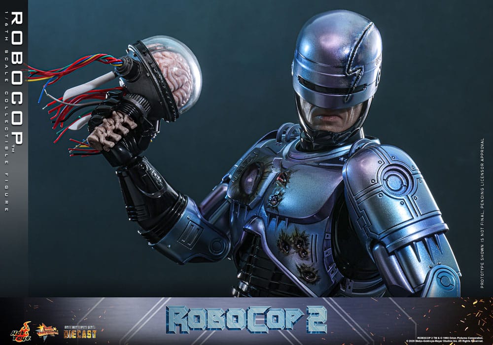 RoboCop 2 Movie Masterpiece Diecast 1/6 RoboCop 30 cm