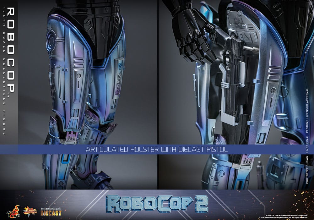 RoboCop 2 Movie Masterpiece Diecast 1/6 RoboCop 30 cm