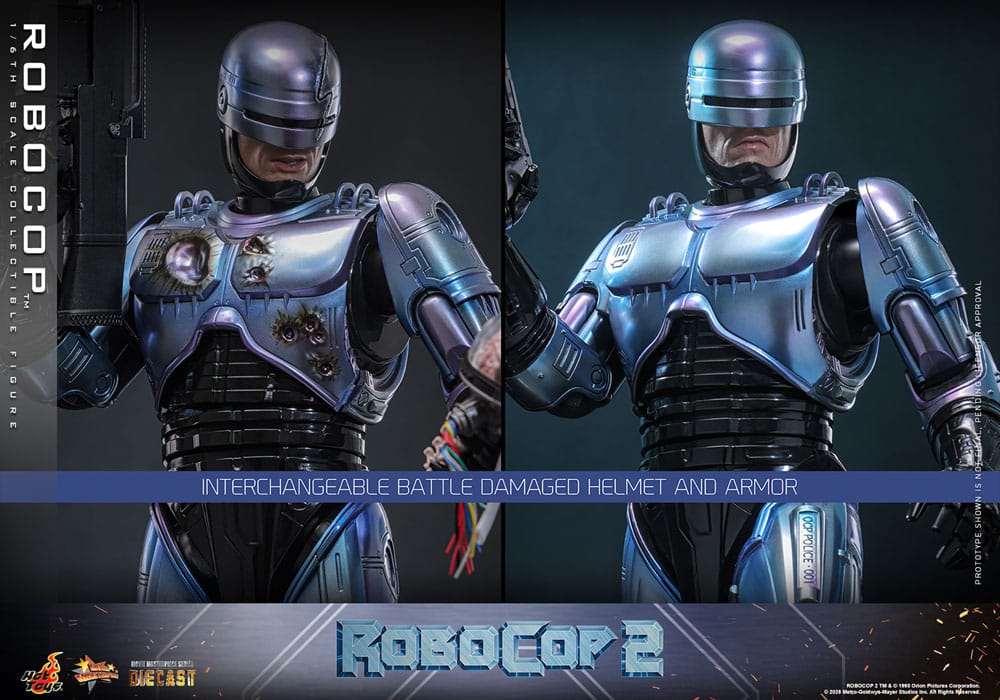 RoboCop 2 Movie Masterpiece Diecast 1/6 RoboCop 30 cm